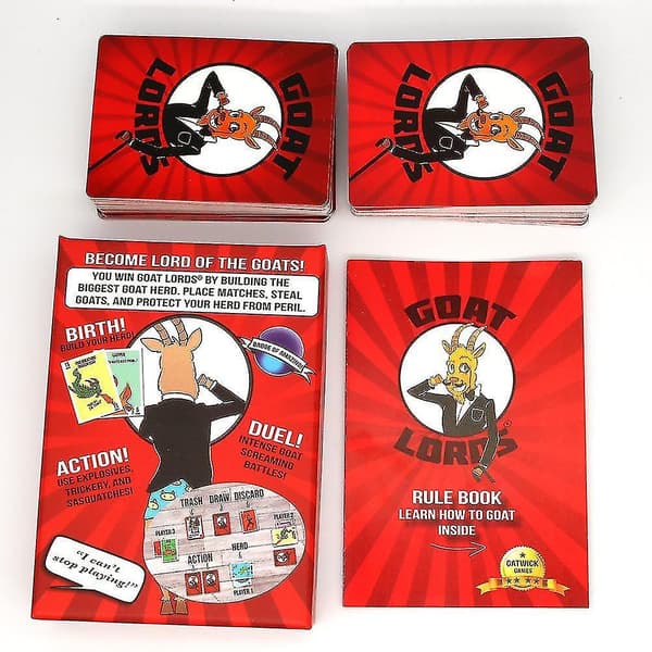 Goat Lords Spil Engelsk Version Af Goat Lords Forældre-barn Spil
