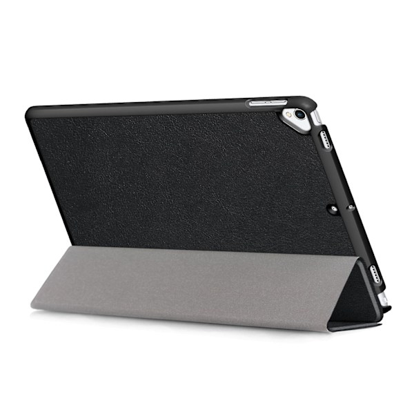 Kolmiosainen ohut PU-nahkainen tablettikotelo, yhteensopiva Apple Ipad 10.2\" 2020 2:n kanssa black
