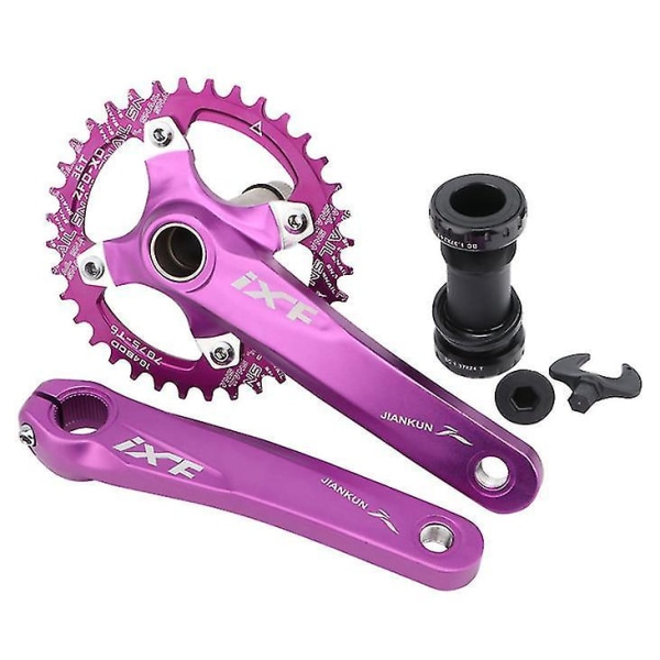 IXF Hollow Integrerat Vevparti 104BCD MTB Cykel 170mm Vevarm Set +