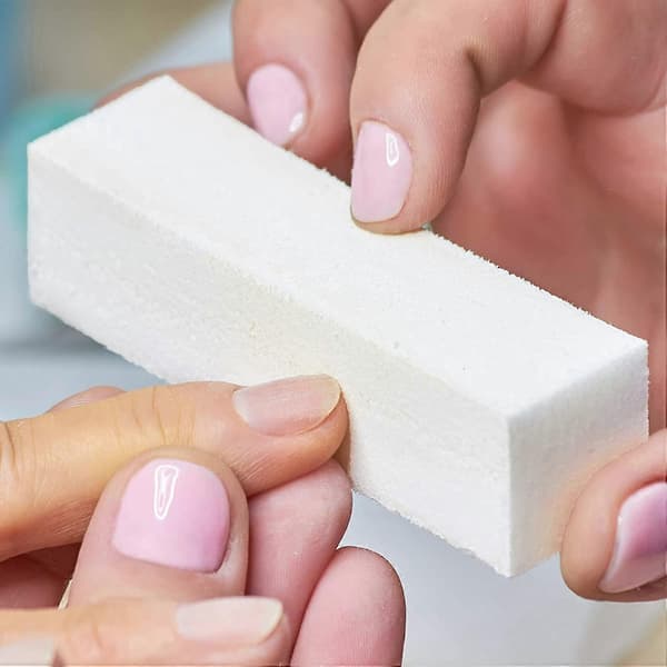 10 x Vita slipblock för nageldesign Nagellackblock