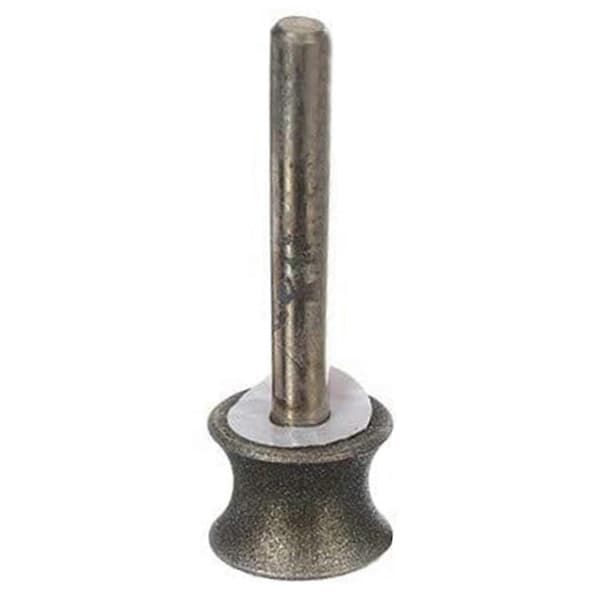 [LCS] Diamantslipskiva för glasflygplan Rak kantfas 6 mm skaft (12 mm) As Shown