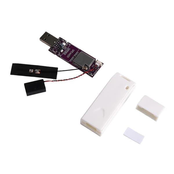 USB WiFi Internet-radiosoitin ESP32S3 USB-dongle-radiosoitin integroidulla mikrokaiuttimella ja kuorella Plug & Play