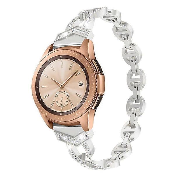 [LCS]xDfind Diamantarmband i rostfritt stål Silver 22mm