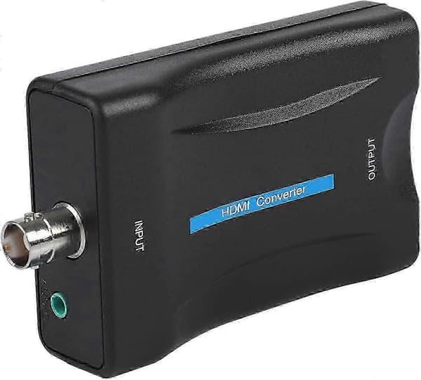 Koaksial til HDMI-adapter BNC til HDMI-konverteradapter Koaksial til HDMI-konverter til tv-antenne 1080p/720 [MI]