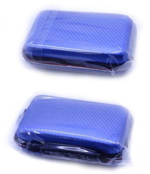 [LCS] Egnet for Nintendo 3DS XL/New 3DS bæreveske, hardt reiseetui, blå