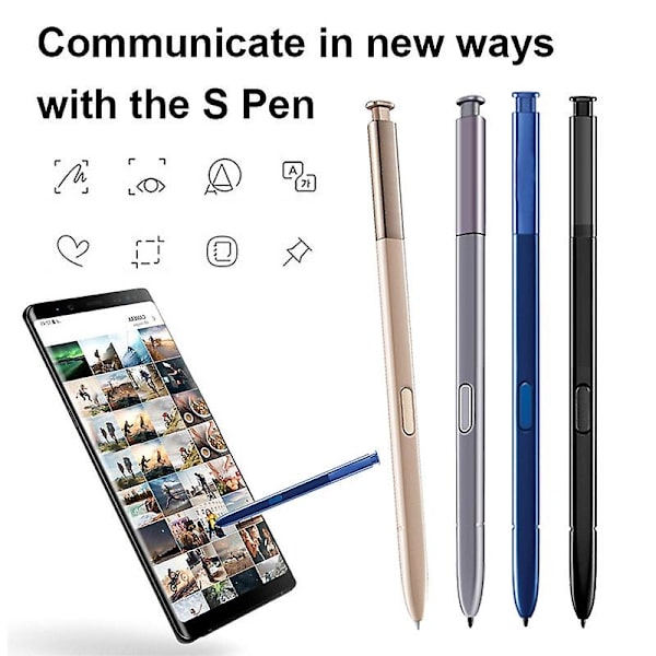 Aktiv Stylus S Pen Pekskärm S-pen Ersättning Kompatibel med Samsung Galaxy Note 8 Blue