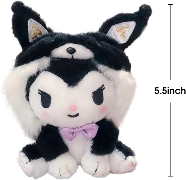 [LCS]Stuffed Animal 5.5 Inch Delicate Plush Pendant Doll Can Make Backpack, Keys, Car A