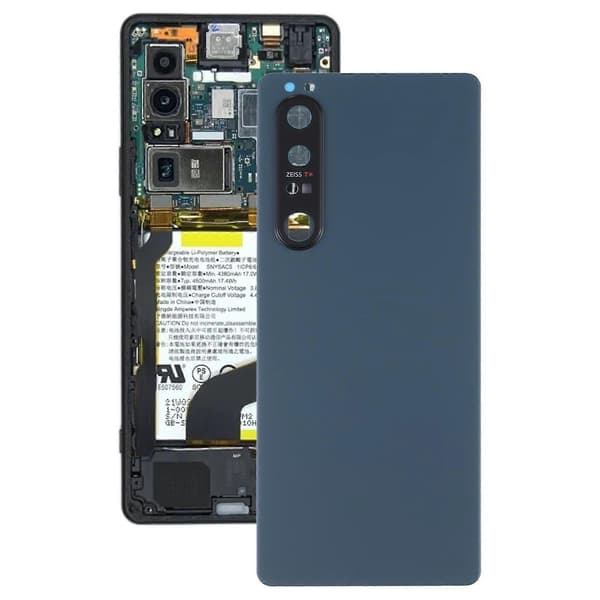 Original batteribaksida för Sony Xperia 1 III Green