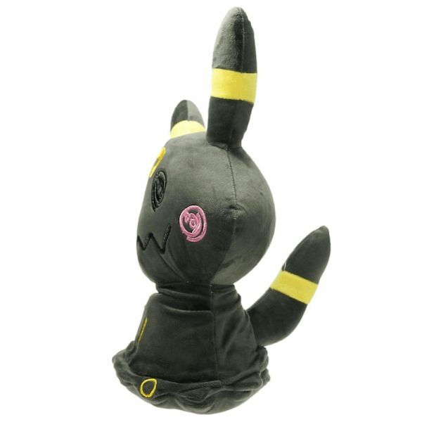 Mimikyu Flareon Eevee 20 cm Plyschdocka Cosplay Leksak Barnpresent black