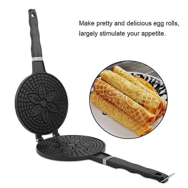 Vaffelkjeglemaskin Iskrem- og Crêpe-maskin Eggrollbrett Bakeutstyr