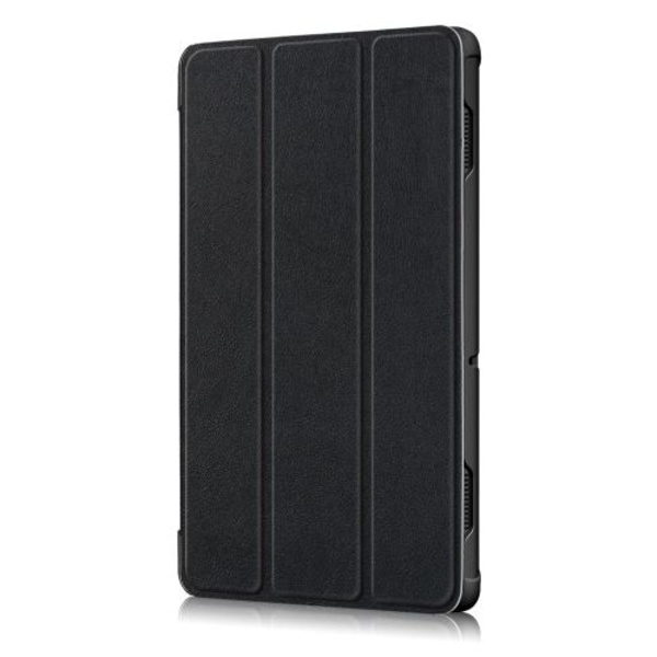 Triple PU etui med sort, stødabsorberende bagside til din Lenovo Tab