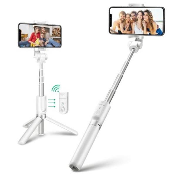 BlitzWolf BW-BS3 Selfie Stick med 3-i-1 Bluetooth Fjärrkontroll