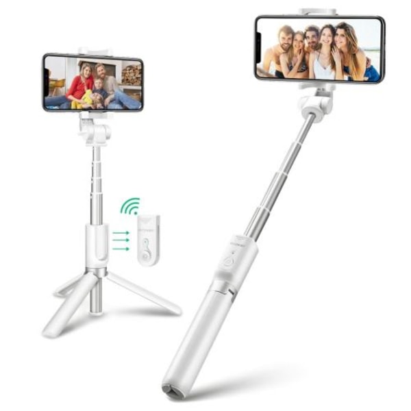 BlitzWolf BW-BS3 Selfie Stick med 3 i 1 Bluetooth Remote Con