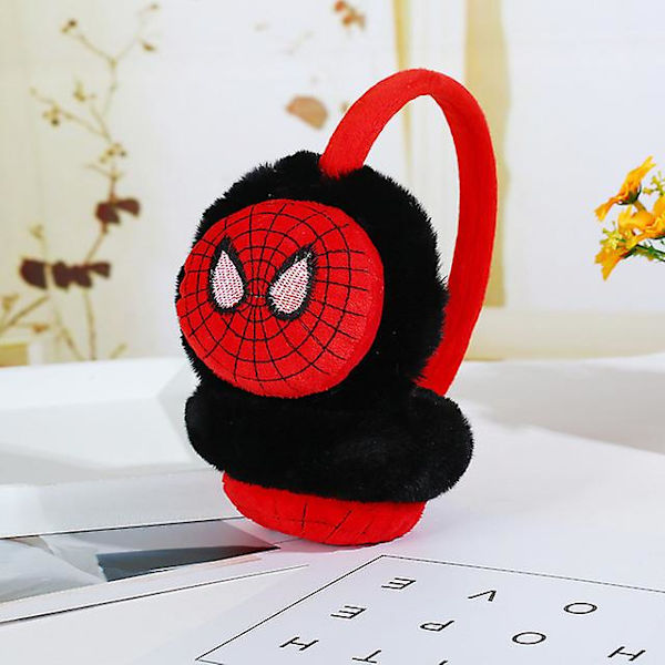 Lämpimät Söpöt Sarjakuva Pehmo Lasten Paksunnetut Korvaläpät Spiderman