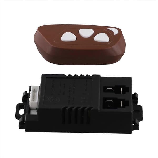 Barnas Elbil HY2310 Fjernkontroll +Mottaker Black Brown