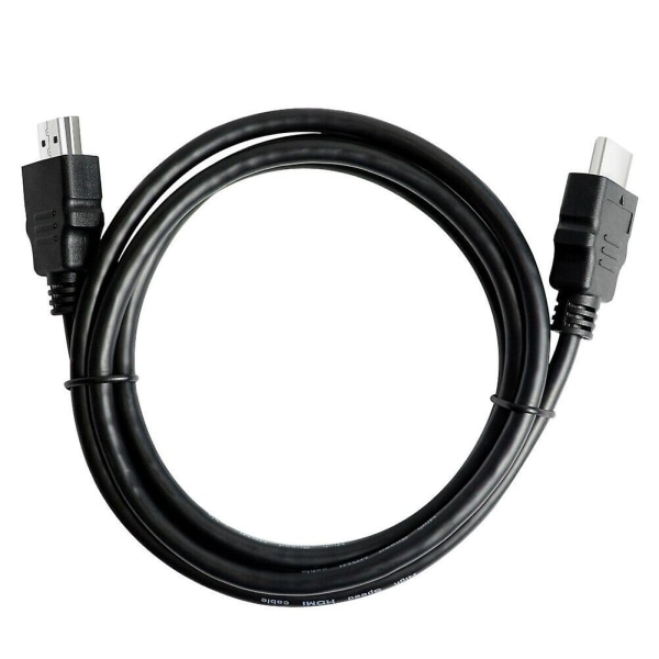 HDMI Kabel 1.5m Bluray 3d Dvd Ps4 Hdtv Lcd Hd Tv 1080p Sort Høj Hastighed