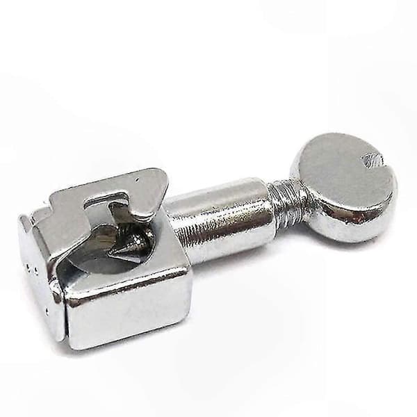 Nåleklemme med skrue for hjemmesyprosjekter Silver