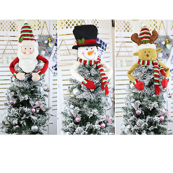 Juletræstop Snemand Juledekoration Ornament Elk