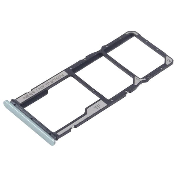 För Xiaomi Poco M6 KOMPATIBEL SIM + SIM-kortfack + Micro SD-kortfack Green