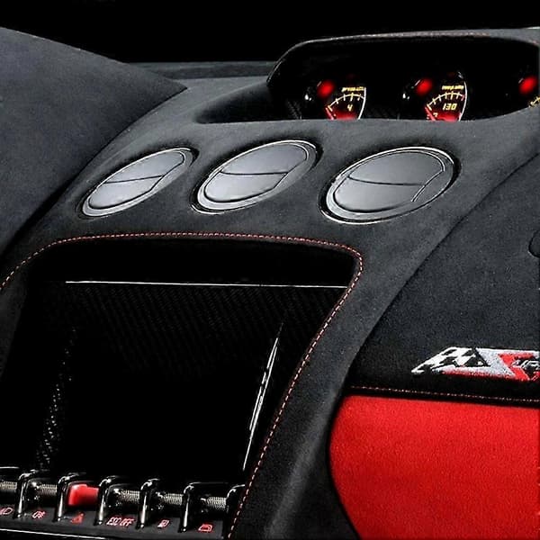 Dashbord luftventil utløpsgitter 400820901 400820901B for Lamborghini Gallardo LP560 LP570 Murcielago tilbehør Black