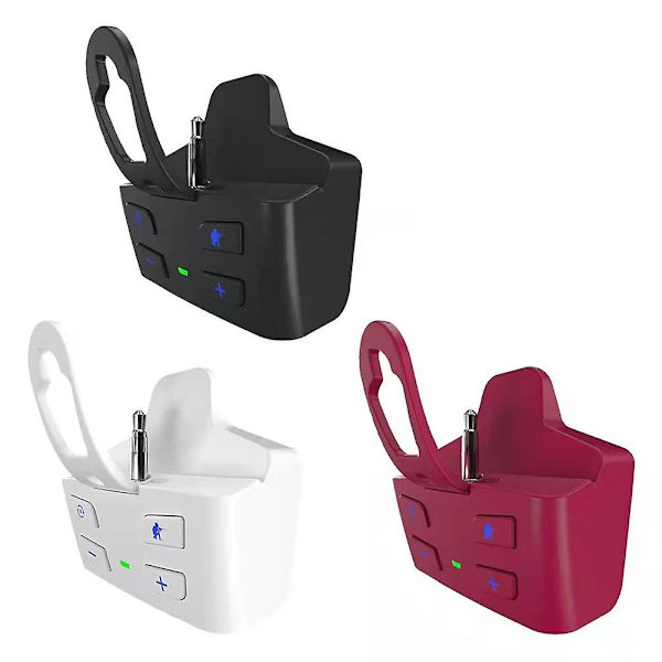 Spelkontroll ljudkort för Sony PS5 gamepad ljud röstväxlare förstärkare adapter hörlurskonverterare tillbehör Red