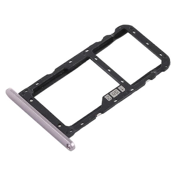 SIM-kortbakke + SIM-kortbakke / Micro SD-kortbakke til Asus Zenfone 5 ZE620KL Silver