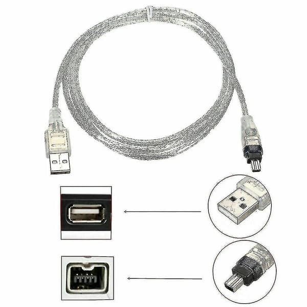 Mini DV MiniDV USB-datakaapeli FireWire IEEE 1394 HDV-videokamera PC:n muokkaamiseen