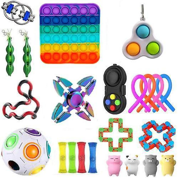 23-pack Sensorisk Leksaksset Antistress Relief Fidget Leksaker