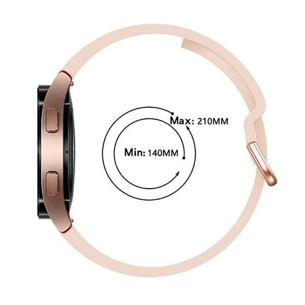 Silikonrem til Samsung Galaxy Watch4 40mm Pink