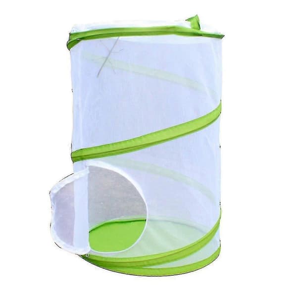 Insekt- og sommerfuglhabitat bur, sammenleggbar beholder i netting S