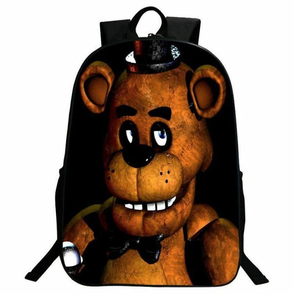 Nya Five Nights At Backpack Freddy Chica Foxy Bonnie Axelväskor D