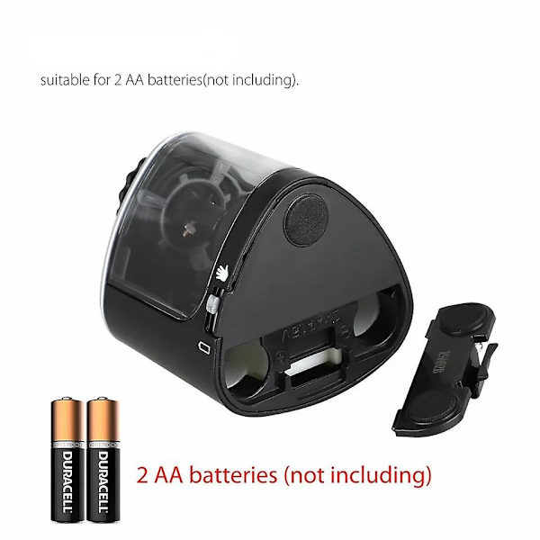 Pennvässare Touch Automatisk Elektrisk Strömbrytare Batteri Skola Student Skrivmaterial Roterande Pennvässare Blue