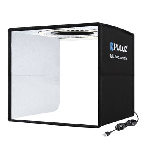 [LCS]PULUZ Light Box Bærbart foldbart telttelt med 12 farver baggrund