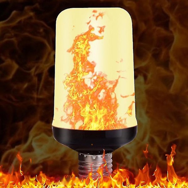 LED E27 Liekkivalo Ac85-265v Maissilamppu Luova Liekehtivä Lamppu 4 Tilaa Dynaaminen LED Liekkiefektilamppu Kodin Sisustukseen E27