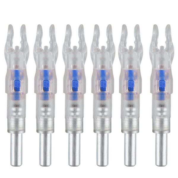 Automatiske LED Skytepilebuer 8Pcs Blue