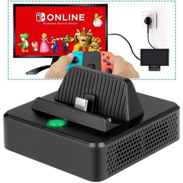 DOBE Docking Station Nintendo Switch Bærbar TV Oplader Stan
