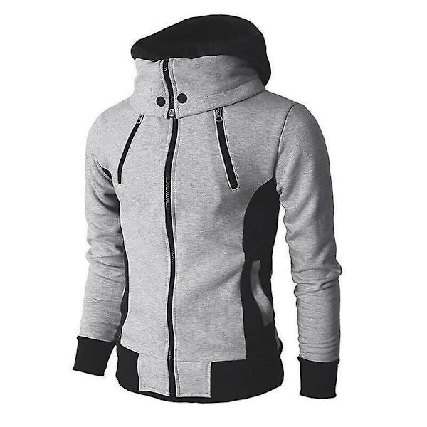 Extremt Bekväm Jacka För Höst Vinter Herr Huva Ledig Utomhus Vindjacka Creamy-white XL