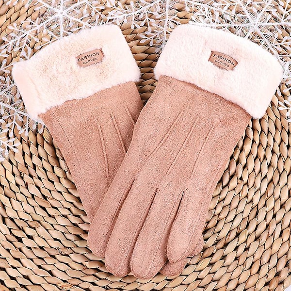 Myke Micro Semsket Vinterhansker for Damer grey