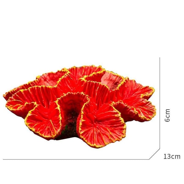 Akvarium Dekorasjon Fisketank Landskapsforming Kunstig Korallrev Ornamenter Fiskely Aquascape