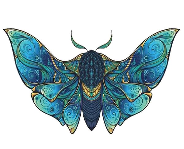 [LCS]Fly Moth Pusselbit Spel För Barn Och Vuxna A5