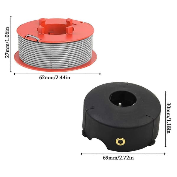 [LCS] BOSCH-siimaleikkurin siima ART 23 26 30 Combitrim Easytrim 8m 3#