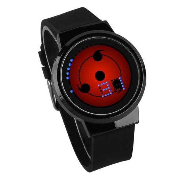 Vandtæt lysende LED digital touch ur - NARUTO # 11