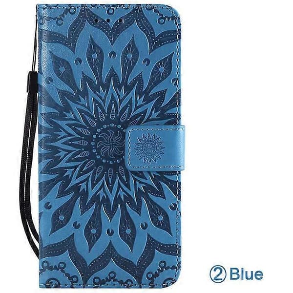 Huawei-telefondeksel for Huawei P20-telefondeksel med stativ Blue