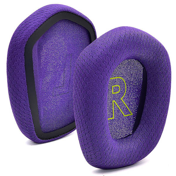 Erstatningsøreputer for Logitech G733 Lightspeed trådløst gaming headset Purple