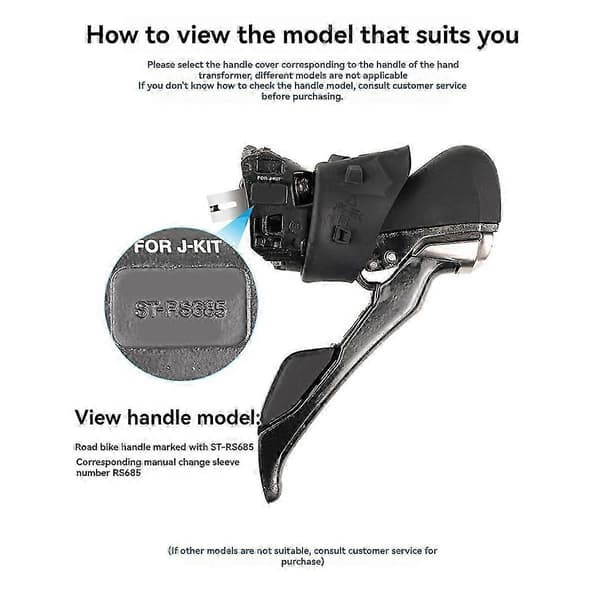 Shimano ST-RS685 RS685 Girskiftehendeldeksel Black