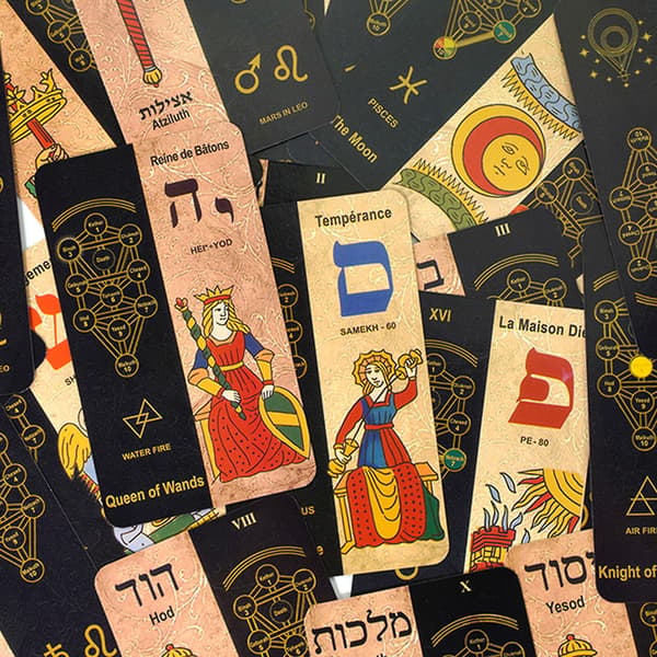 78 Kort Tarot Kabbalistiske Kort Sæt til begyndere Til Festspil