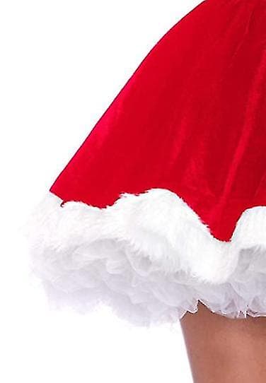 [LCS]Julepige Bælte Hætte Performance Kjole Red XXL