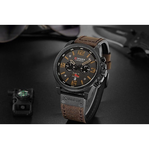 kronografklockor armbandsur klocka Quartz Watch