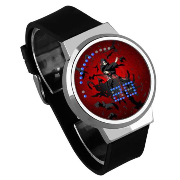 Vandtæt lysende LED digital touch ur - NARUTO # 21