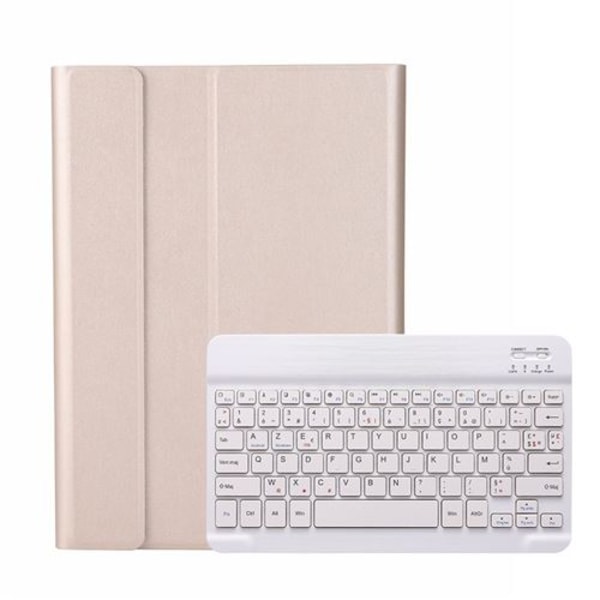 HSMY Case med franskt AZERTY Bluetooth tangentbord för iPad 10.2 -